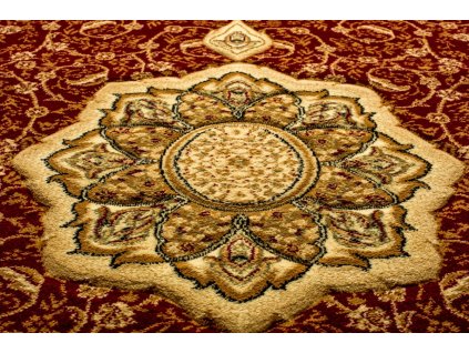 Kusový koberec 5071A červený YESEMEK (Rozmer 220x320)