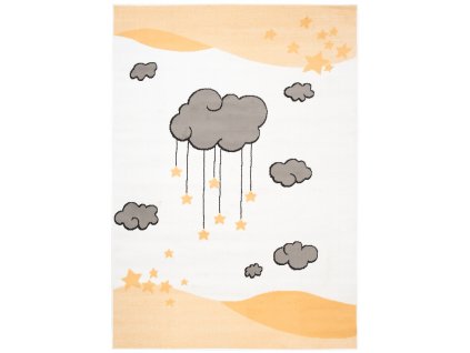 Koberec DS79B LUNA KIDS biela (Rozmery 80x150)