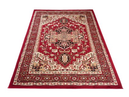 Kusový koberec Q011A červený EUFRAT BLX (Rozmer 80x150)