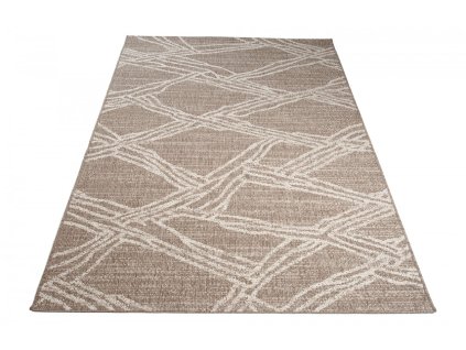 Kusový koberec 20388 sivohnedý / Champagne (Rozmer 160x220)