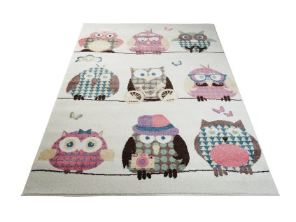 Kusový koberec V013A krémový HAPPY EBR (Rozmer 300x400)