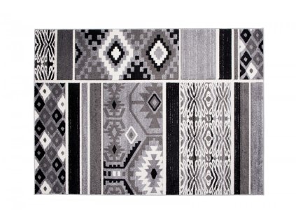 Kusový koberec H110A sivý SUMATRA carving (Rozmer 120x170)