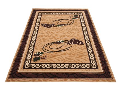 Kusový koberec H117A béžový BALI PP (Rozmer 300x400)