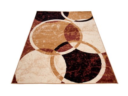 Kusový koberec K875A horčicový CHEAP PP BGX (Rozmer 133x190)