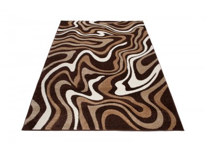 Kusový koberec C301A hnedý SUMATRA (Rozmer 160x230)