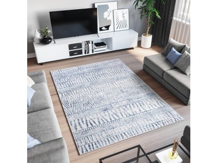 Kusový koberec Q177A LIGHT sivý SKY EZM (Rozmer 240x340)