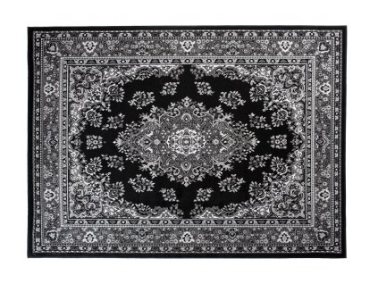Kusový koberec C515D čierny/DARK sivý BALI PP (Rozmer 200x300)