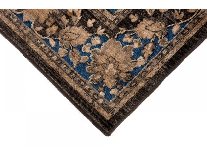Kusový koberec Bohemian 23122 D.hnedý/modrý (Rozmer 160x230)