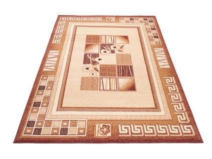 Kusový koberec F742A LIGHT béžový ATLAS PP (Rozmer 300x400)