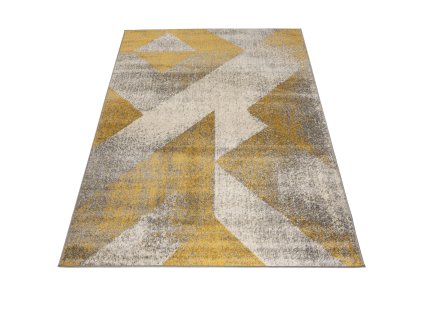 Kusový koberec H173A DARK žltý SPRING (Rozmer 80x150)