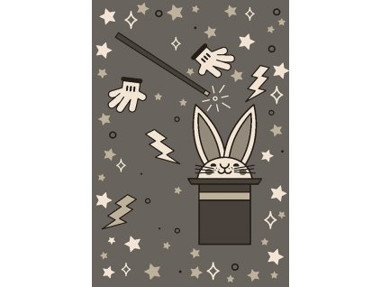 Koberec 36213 FIESTA sivá (Rozmery 133x190)