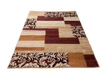 Kusový koberec K874A LIGHT béžový CHEAP PP BGX (Rozmer 140x200)