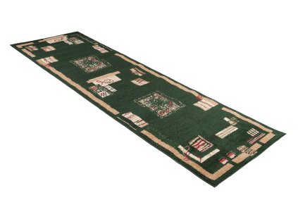 Behúň 5067D zelený ATLAS PP (Rozmer 120x170)