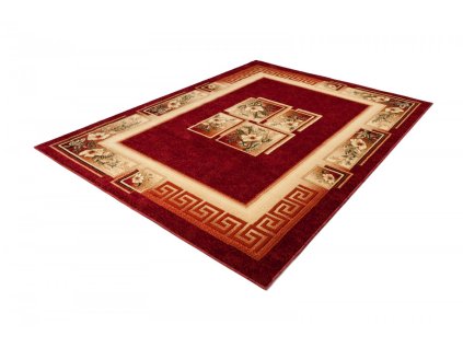 Kusový koberec C536A červený DORIAN (Rozmer 280x380)