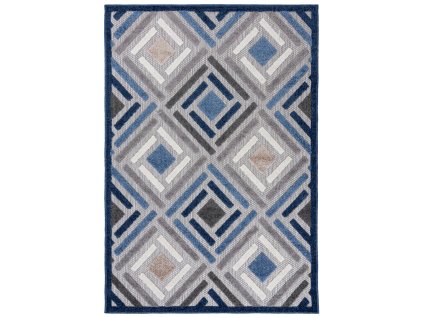 Kusový koberec ED37A sivý AVENTURA FEA (Rozmer 120x170)