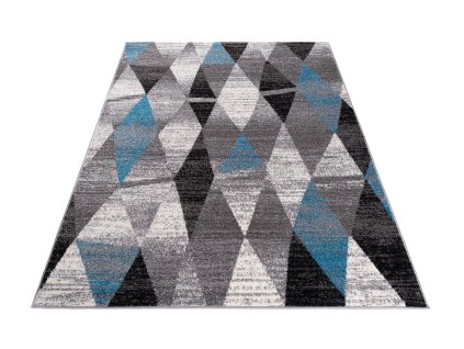 Kusový koberec J379B sivý JAWA O0X (Rozmer 80x150)