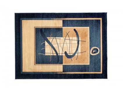 Kusový koberec 5118A námornícka modrá DORIAN (Rozmer 130x190)