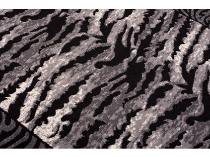 Kusový koberec K860B čierny CHEAP PP CRM (Rozmer 140x200)