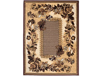 DECOREUM Koberec hnedý obdĺžnik polypropylén 85c2999ba6b8108-60x100
