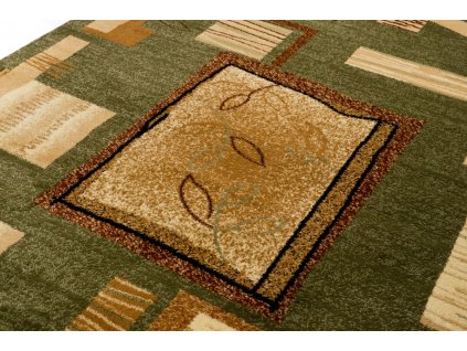 Kusový koberec 5067A zelený DORIAN OV (Rozmer 60x100)