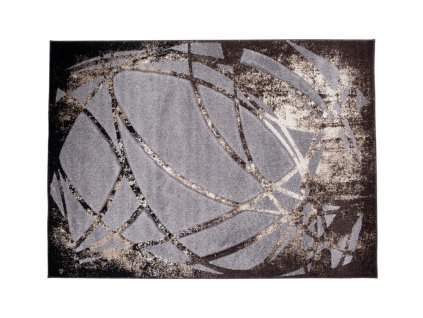 Kusový koberec H105A sivý SUMATRA carving (Rozmer 140x200)