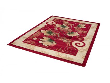 Kusový koberec 4495A červený ATLAS PP (Rozmer 60x100)