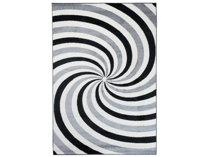 Koberec Z037B HIPNOTIZE čierna (Rozmery 200x290)