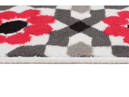 Kusový koberec Z645E biely MAYA PP ESM (Rozmer 120x170)