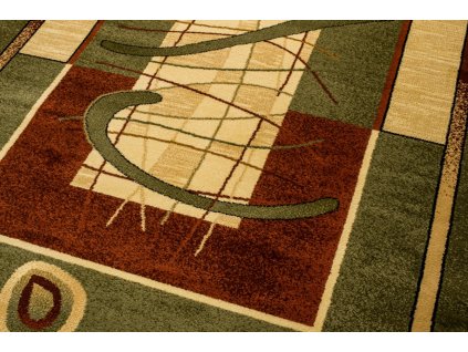 Kusový koberec 5118A zelený DORIAN (Rozmer 190x270)