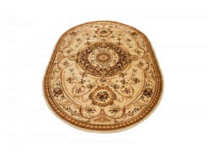 Kusový koberec 6548A krémový YESEMEK OV (Rozmer 200x290)