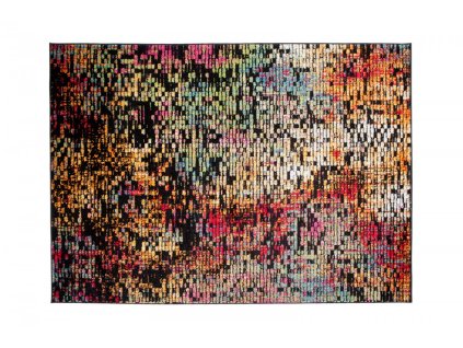 Kusový koberec H043A čierny SUMATRA (Rozmer 140x190)