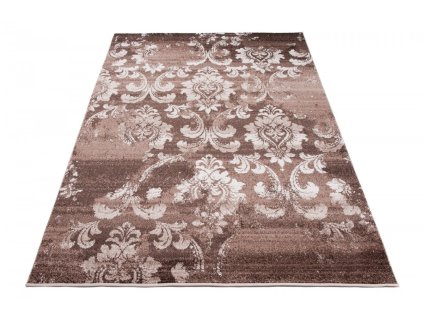 Kusový koberec H076A hnedý RASTA (Rozmer 140x190)