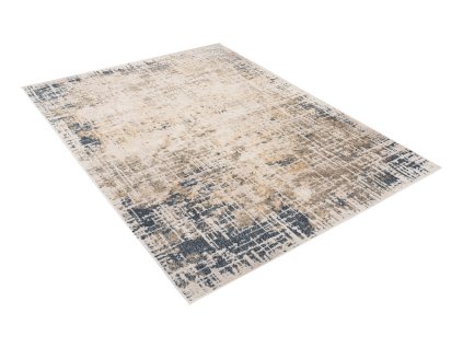 Kusový koberec 5147A krémový / D.modrý MIA 2 (Rozmer 200x300)