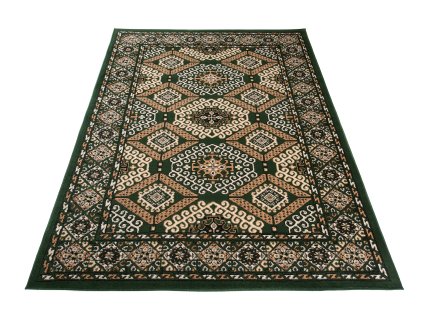 Kusový koberec C031A Zzelený EUFRAT BLX (Rozmer 120x170)