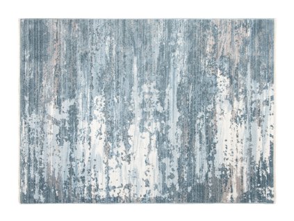 Kusový koberec 3092A D.modrý / L.modrý MYSTIC (Rozmer 80x150)