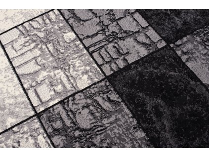 Kusový koberec K853A sivý CHEAP PP CRM (Rozmer 160x210)