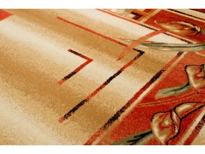 Kusový koberec 7131A LIGHT béžový DORIAN (Rozmer 80x200)