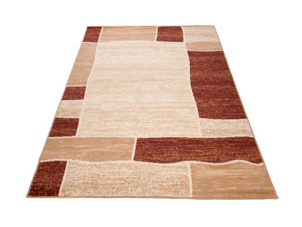 Kusový koberec F454A krémový CHEAP PP BGX (Rozmer 200x300)