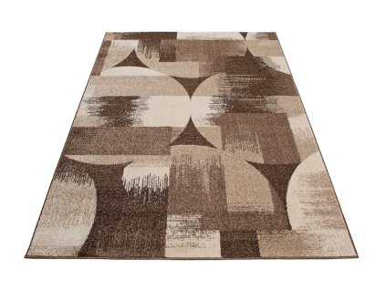 Kusový koberec E238A DARK béžový RASTA (Rozmer 200x290)