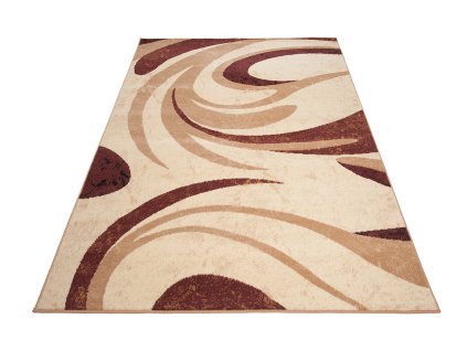 Kusový koberec 2641D krémový CHEAP PP BGX (Rozmer 130x190)