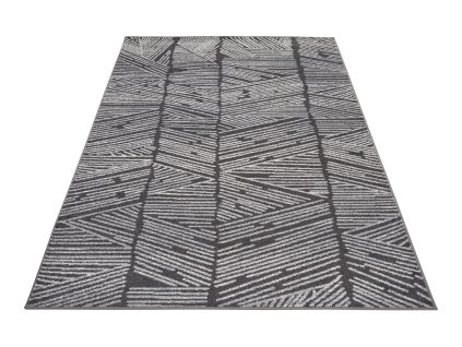 Kusový koberec 78864 antracitový/SILVER FIKA (Rozmer 80x150)