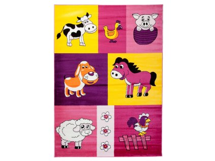 Kusový koberec E047A FUSYA KINDER CFW (Rozmer 300x400)