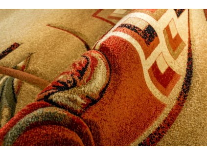 Kusový koberec 7131A LIGHT béžový ANTOGYA OV (Rozmer 140x190)