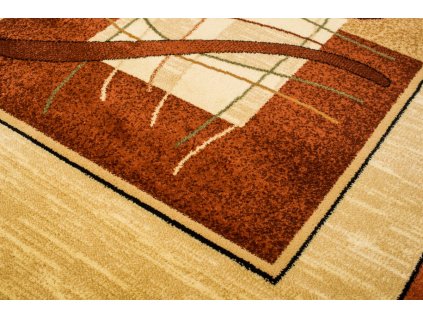 Kusový koberec 5118A hnedý DORIAN (Rozmer 140x200)