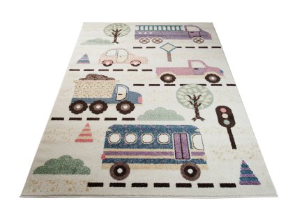 Kusový koberec V003A krémový HAPPY EBR (Rozmer 200x290)