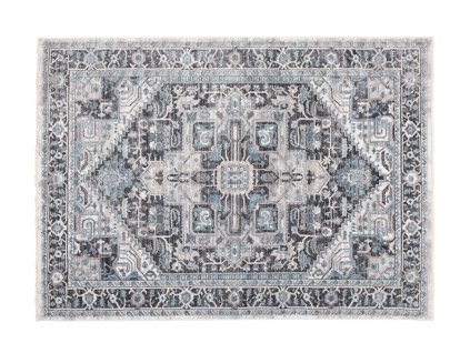 Kusový koberec 3783A antracitový strieborný MYSTIC (Rozmer 240x330)