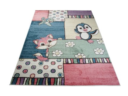 Kusový koberec V057A krémový HAPPY EBR (Rozmer 200x290)