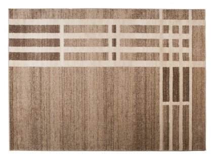 Kusový koberec 3445A DARK béžový RASTA (Rozmer 80x150)
