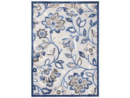 Kusový koberec EC93A sivý AVENTURA FEA (Rozmer 80x200)