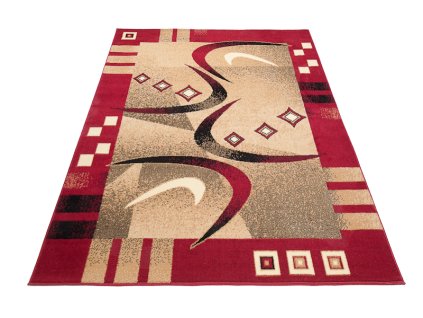 Kusový koberec F741C DARK béžový ATLAS PP (Rozmer 140x200)